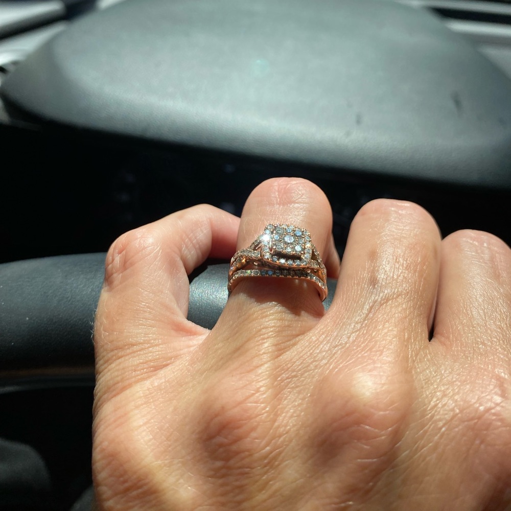Zales Rose Gold Wedding Ring
